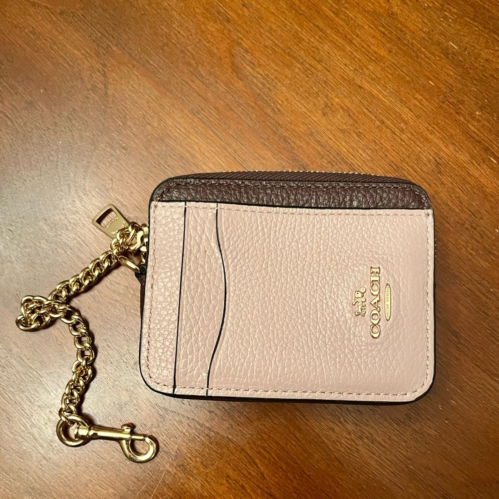 Coach two toned wallet